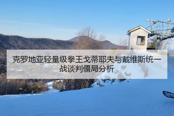 克罗地亚轻量级拳王戈蒂耶夫与戴维斯统一战谈判僵局分析